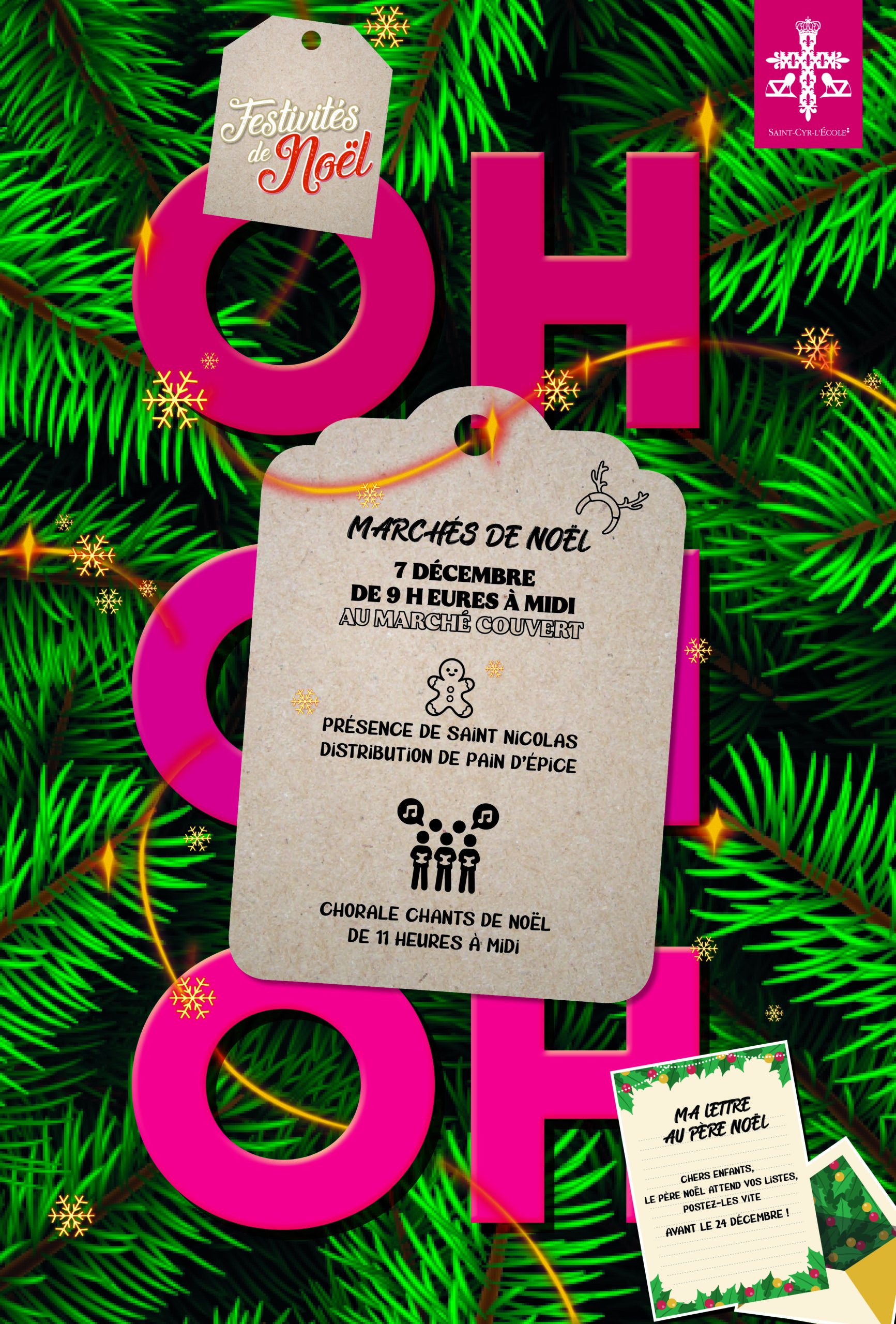 Marché de Noël au marché couvert 2024